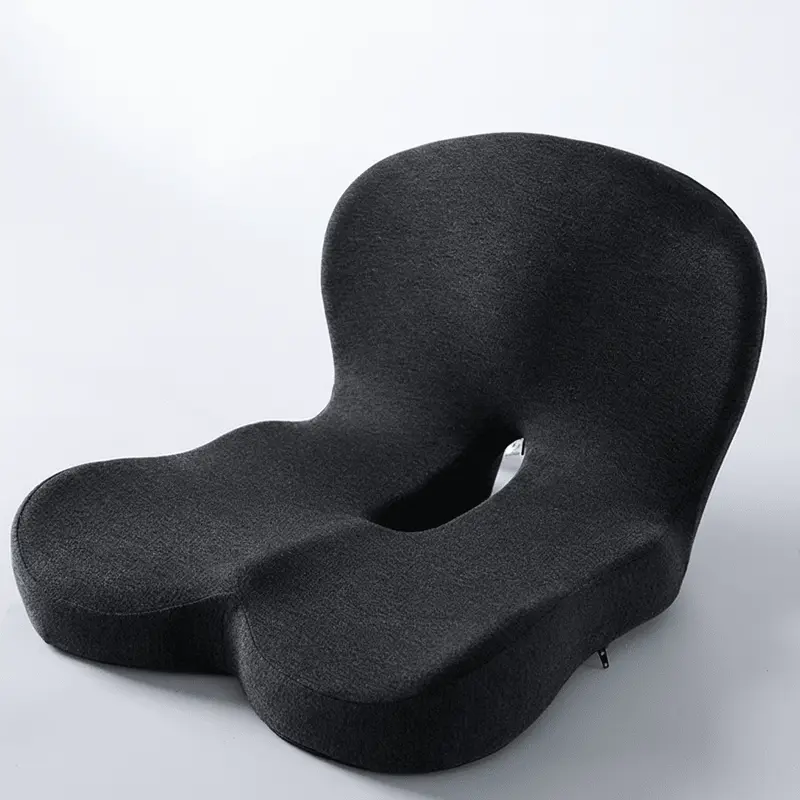 Zitkussen – Memory Foam met Ergonomisch Design, Antislip & Wasbare Hoes