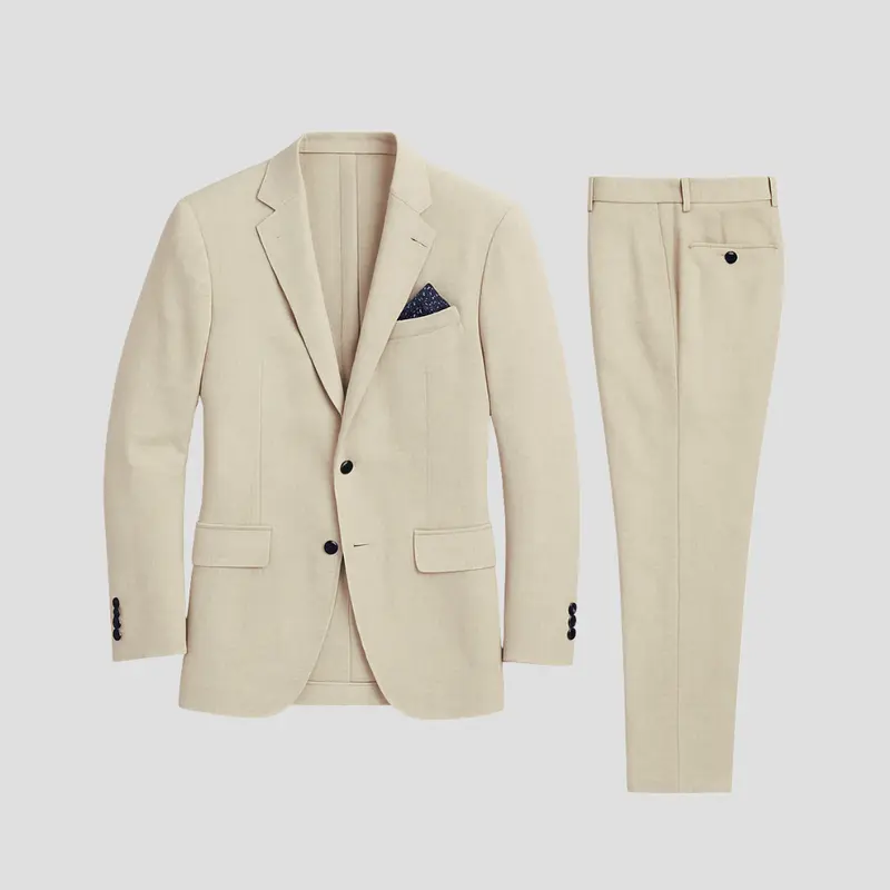 Zweiteiliger Slim-Fit-Anzug für Herren – Moderner, maßgeschneiderter Business-Look